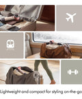 Supersonic Travel Hair Dryer With Universal Voltage For On The Go Styling in suitcase, train, gym bag images
