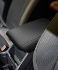 Center Console Cover for Subaru Forester 2019 2020 2021 2022 2023 2024 2025 Armrest Protector with Black Stitching Easy to Install Durable Fit