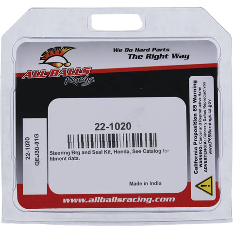 Packaging for Steering Stem Bearing Seal Kit For Honda Triumph Motorcycle Upper And Lower Tapered Bearing Sets