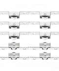 Ten Pack Heavy Duty Sliding Door Roller Wheels Featuring Sealed Double Bearings And Tough As Nails Iron Mounts for smooth gliding.