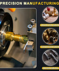 Precision manufacturing of 12 Pack Brass Pipe Fittings 3/8 In Female NPT To 1/4 In Female NPT Brass Couplings Hex Head Adapters