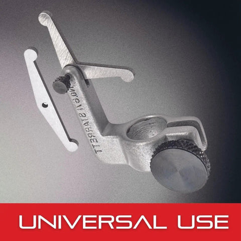 Versatile Dial Indicator Attachment With Straight And Angular Arms For 0.375 Inch Stem, Ideal Metrology Tool 671 close-up view