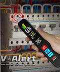 Handy Non Contact Voltage Tester With 3 Phase Rotation Indicator And Signal Percentage Display Rechargeable AC Electrical Detector Pen in panel