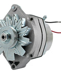 Delco Marine 12V 105 Amp 10SI Three-Wire Alternator Replacement for Volvo Penta Mercruiser Boats Drop-In OEM Match side view