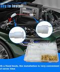 Premium Automotive Electrical Wire Connector Kit with 2.8mm 2 3 4 6 9 Pin Crimp Terminals, toolbox view