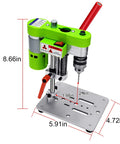 Beast Of A Mini Drill Press For The Home Shop Benchtop Portable Electric Drilling Machine With CNC 795 Motor And B10 Chuck Green