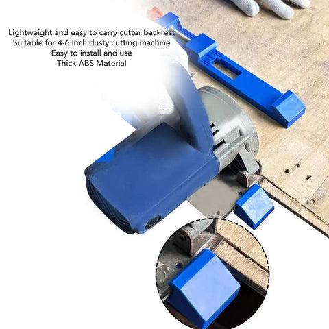 Get That Perfect Cut With This Adjustable Circular Saw Guide That Locks Tight On 4 To 6 Inch Saws For Woodworking Pros Who Need A Lightweight And Compact Cutting Machine Base Positioner For Any DIY Project. Circular saw guide shown with ABS material backrest.