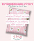 Cute Pink 10x13 Poly Mailers Pack Of 100 For Clothing Shipping with Strawberry Bouquet Design for small businesses
