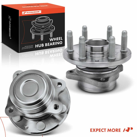 Front Wheel Bearing And Hub Assembly For Chevrolet Colorado 2015 To 2020 And GMC Canyon 2015 To 2020 6 Lug RWD Replacement