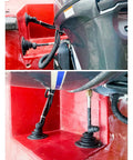 Marine Motor Well Boot 2.76 Inch Rigging Cable Boot for Boats and Yachts Steering Shift Hole Cover Engine Protector Cover Boat Ship Trunk Durable Waterproof Marine Accessory