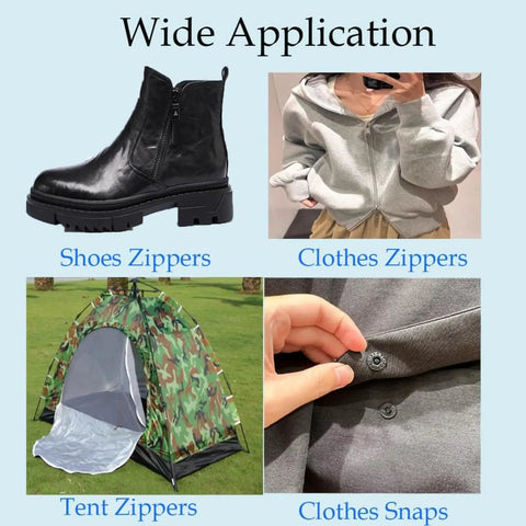 Wide application of Pro Grade Zipper Lubricant That Works Waterproof Zipper Lube For Metal And Plastic Zippers Universal Zipper Grease Wax