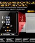 Heavy Duty Electric Coffee Bean Roaster With Stainless Steel Heating Element And Smart Temperature Controls digital control panel