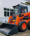 Compact Tracked Skid Steer Loader With Heavy Duty Rubber Tracks For All Terrain Work In Construction Demolition Landscaping Farm And Snow Removal