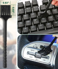 Car Interior Duster Kit With Detail Brush And Cleaning Gel for fast dust removal from vents dashboards and speakers details