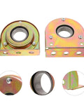 Heavy Duty 2 PCs Iron Bearing Housing Roller Kit Fits Greenhouse Pulley Systems For Ag Ventilation Fans Weather Resistant Build For Stable Equipment Operation Universal Fit Easy Install Farm Needs Secure Runs So You Can Focus On Growing Crops, 2 pcs