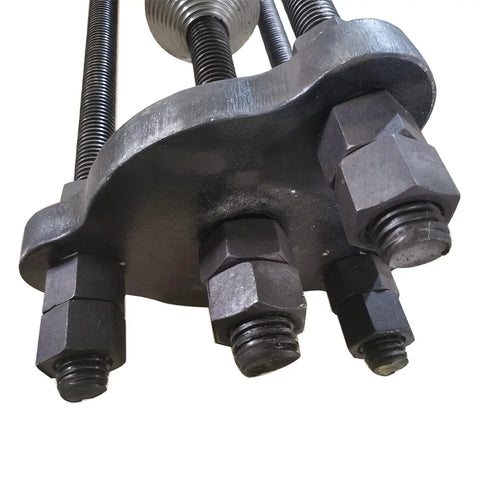 Detail view of heavy-duty hydraulic press kit components designed for 70 Ton 110V Electric Hydraulic Pump for Excavator Undercarriage.