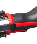 M12 Force Logic Press Tool One Half To One Inch Kit for fast, safe pipe fittings, shown in durable construction and red design