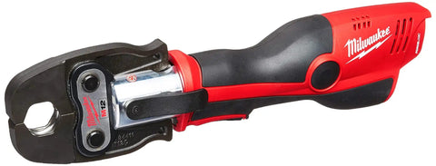 M12 Force Logic Press Tool One Half To One Inch Kit for fast, safe pipe fittings, shown in durable construction and red design