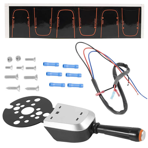 Bezel Style Blinker Lever Engine Trim And Jack Plate Control Switch For Hydraulic And Cable And Tilt Steering Systems Plug And Play