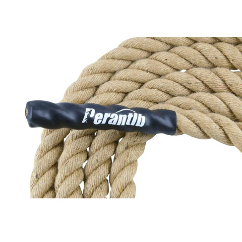 Outdoor Climbing Rope For Fitness And Strength Training, 1.5 Inch Gym Rope With 10, 15, 20, 25, 30 And 50 Feet Length Options, Heavy Duty Beasts For Home Gym Or Crossfit, Durable, Versatile Conditioning Rope