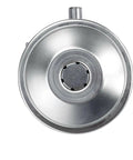 Premium Quality Vacuum Pump Replacement for Ford Ranger 1983-1991 top view steel pump with central connector for easy installation.
