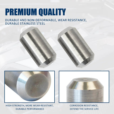 Two Piece Bellhousing Alignment Dowel Pins Set For LS LT Small Block And Big Block V8 Engines To Transmission Replacement