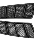 Pair Left Right Hood Air Vent Grille Cover For Mercedes Benz W166 ML GL GLE Class 2012 To 2016 2013 To 2016 ML350 ML450 ML550 ML63 AMG