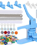 DIY Button Maker Kit With 3 Size Molds 2.28 Inch, 1.25 Inch And 1 Inch Includes 500 Button Blanks Plus 15 Fridge Magnets