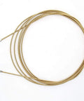 Heavy Duty Universal Fish Tape Wire Threader Tool With Flexible Spring for pulling electrical cables through wall slots.