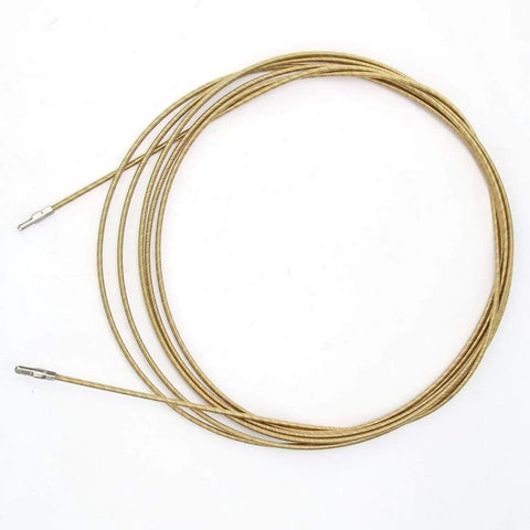 Heavy Duty Universal Fish Tape Wire Threader Tool With Flexible Spring for pulling electrical cables through wall slots.