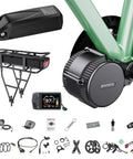 Mid Drive Ebike Conversion Kit 750W 1000W 500W For 68 To 73mm Frames With BBS02B And BBS HD Motors 48V Or 52V accessories