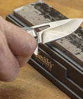Honing Oil For Sharpening Stones 4oz Bottle Keeps Tools And Knives Slick Built In Stone Cleaning Agents And Rust Inhibitors Non Petroleum Oil That Prevents Clogging Pores Easy Stone Maintenance, knife on sharpening stone
