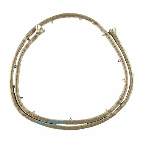Door Seal Replacement 316405000 for Ovens Ranges and Stoves Universal Fit for Frigidaire Electrolux and More shown coiled.