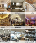 Collage of interior spaces including living room, kitchen, villa, hotel, restaurant, KTV, office building, office, and cafe.