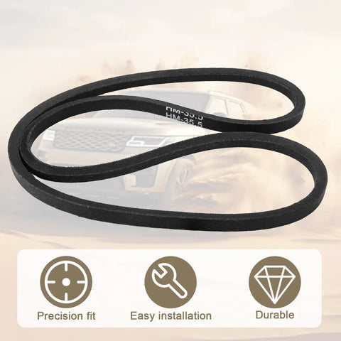 VW Aircooled Stock Size Drive Belt For Dune Buggy Builds And VW Engines 9.5 Inch Wide 905 MM Long Heavy Duty Mechanical Power