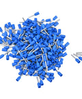 Kickstarter Ready 1000 Pcs Culnflun Wire Ferrule Terminal Kit For Insulated Copper Crimp Connectors, blue insulated terminals