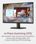 Front view of 27 Inch Full HD Monitor With 100Hz Refresh For Ultra Smooth Motion, IPS Panel Delivers Crisp Color And Wide Angles.