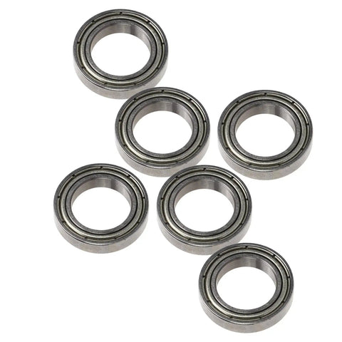 Six Pack 15x24x5mm RC Car Ball Bearings Steel Set For ZD Racing MX 07 1/7 RC Truck High Speed Low Friction Durable Performance