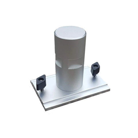 Heavy Duty Dual Axis Three Rod Adjustable Rod Tree With Track Base Or Direct Mount Base One Hand Adjustable Rod Holders With Five Locking Positions From Horizontal To Vertical, track base