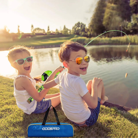 All In One Kid Friendly Fishing Rod Set ✓