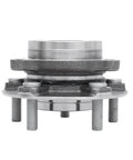 Front view of Front Wheel Bearing Hub Assembly Set Of 2 Compatible With Hyundai Elantra 2017 To 2023 Elantra GT 2017 To 2020 Ioniq 2017 To 2022