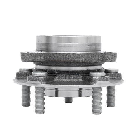 Front view of Front Wheel Bearing Hub Assembly Set Of 2 Compatible With Hyundai Elantra 2017 To 2023 Elantra GT 2017 To 2020 Ioniq 2017 To 2022