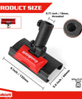 Drywall Skimming Blade Handle Adapter With Quick Release Design And Pro Grade Multi Angle Adjustment, 6-inch size shown