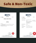 Safety data sheet and test report for Colorful Dustless Chalk Set 100 Pieces In 10 Rich Colors Non Toxic For Classrooms Teachers And Students