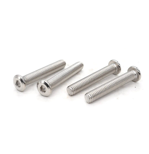 Built Tough M6 X 40mm Flat Socket Cap Allen Bolts Rivet Connectors Forged From 304 Stainless Steel Corrosion Resistant workhorse hardware