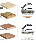 Marksman Pro-X1 Deck Fastening Kit With 700 Edge Screws And Bits for pressure treated and composite wood.