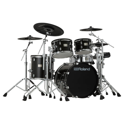 VAD516 V Drums Acoustic Design Electronic Drum Kit Bundle With Audio Cable Drumsticks Drumstick Bag And Austin Bazaar Polishing Cloth