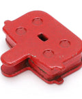 Red resin semi-metal brake pad for 4 Pairs Resin Semi Metal Brake Pads Replacement For Electric Vehicles And Mountain Bikes Go To Quiet Braking