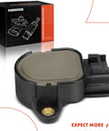 TPS Throttle Position Sensor For Toyota And Pontiac Vehicles With OE Grade Performance Fits 4Runner Celica Corolla Hilux Matrix T100 And Tacoma Models From 1997 To 2006 Easy Install Plug N Play, black plastic sensor with connector and box