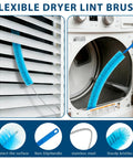Universal Dryer Vent Cleaning Kit With Vacuum Hose Attachments And Lint Removal Tools for lint trap and dryer cleaning